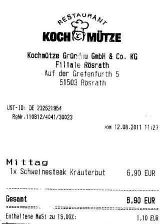 mhkv Hffner Kochmtze Restaurant